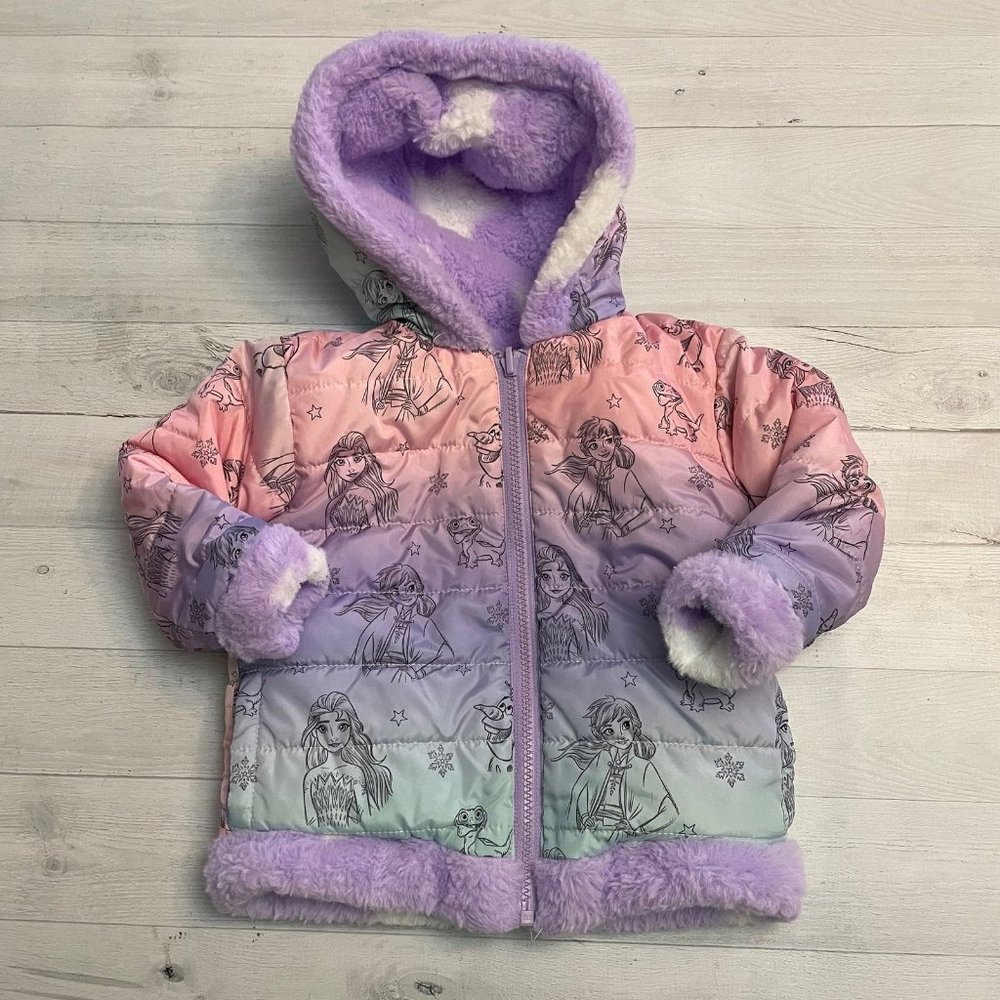 Disney Frozen‎ girls reversible jacket 2T